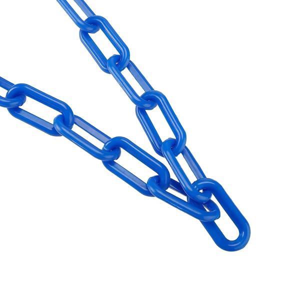 Quality 8mm PE Material Plastic Chain with Injection Structure for Roadway Safety for sale