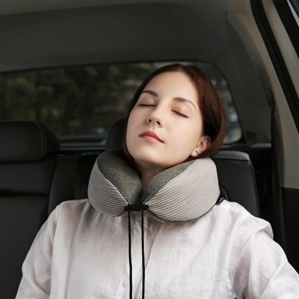 Camping Airplane Memory Foam Neck Support Pillow Therapeutic Super Soft Cushion