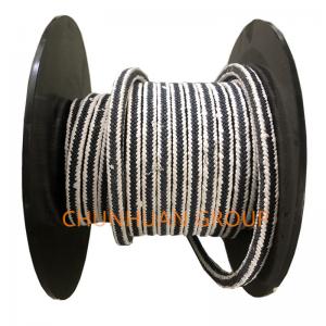 China High Strength Wrapped Graphite 50mm Aramid Fiber Packing on sale