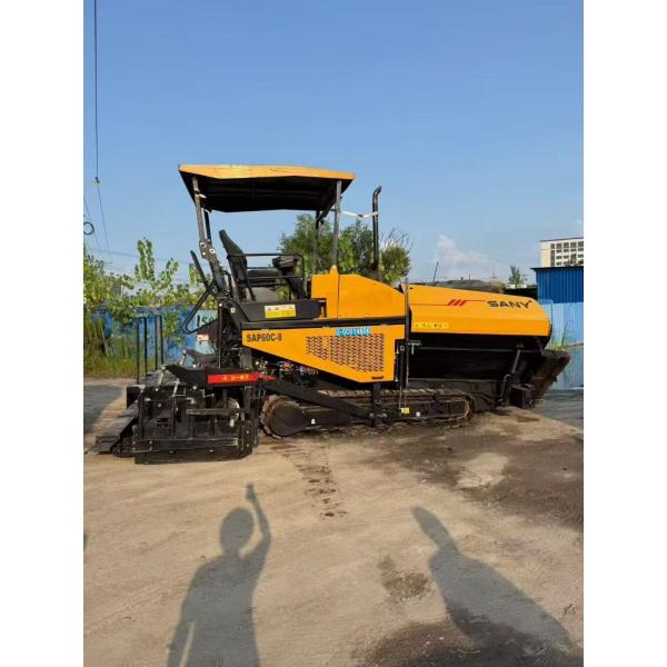 Buy SANY SAP60C-8 Super Paver | 6-meter Pave Width | Efficient Asphalt Concrete Road Construction at wholesale prices