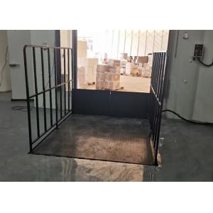 Quality Scissor Table ,Dock Lift With Hydraulic Payload 2.5T And Two Pieces Lip For Dock Working for sale