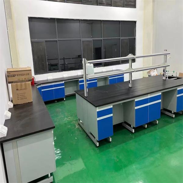 Buy Integrated Wood Structure for Chemistry Lab Furniture with Easy Installation at wholesale prices