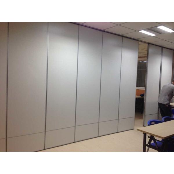 Classroom Sliding Wall Dividers / Banquet Hall Soundproof Operable Partition