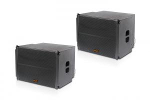 600W 18 Inch  Horn Loaded Subwoofer For Concert / Disco And Nightclub
