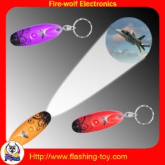 Logo Projector Keychain,key ring