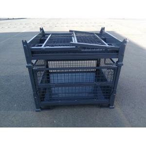 Metal Cage Ibc Foldable Pallet Container Stackable Pallet Container Customized