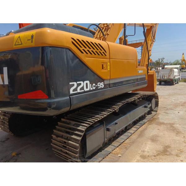 Korea Used Excavator Hyundai 220 Model Crawler Excavator with 0.92M³ Bucket Capacity