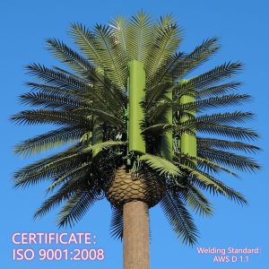 Disguised Tree Antenna Tower Weatherproof Steel 20m WiFi Signal Residential