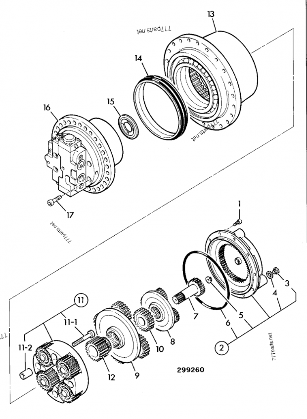JS130 JS160 Final Drive for JCB Excavator spare parts 20/925463 20925463 Axial Piston Motor