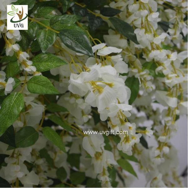 UVG WIS012 artificial flower tree with fake wisteria blossoms for party background decoration