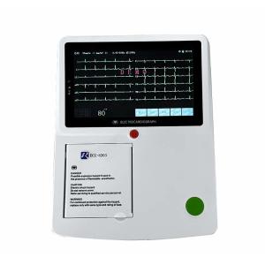 Factory Price Portable 7 Inch Touch Screen 12 Lead 3/6 Channel Ecg Machine