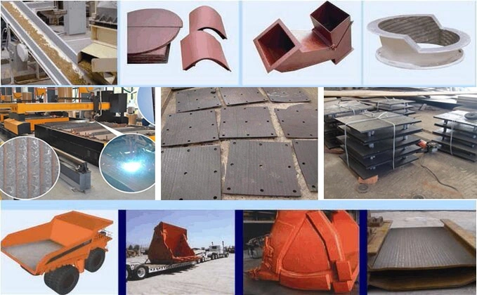 Hardfacing Bimetal Wear Resistant Steel Plate Rio Carb Composite Wear Resistant Steel Plate