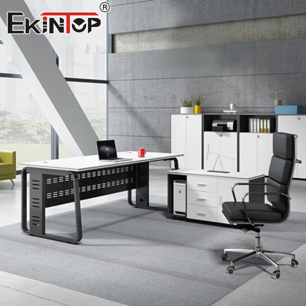 Buy Industrial-Style Manager Desk Custom Office Spaces Commercial Desk at wholesale prices