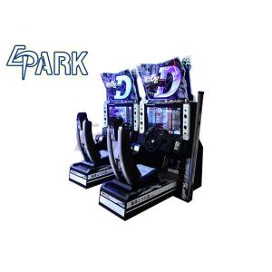 China Indoor Initial D8 Arcade Game Coin Operated Car Racing Game Machine With 32 LCD on sale