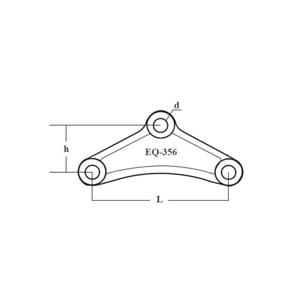 Trailer Parts Cast Iron Standard Boat Trailer Equalizer with Optional Features