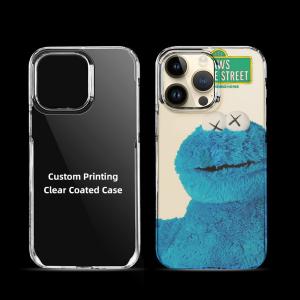 Blank PC Coated 3D Clear Sublimation Phone Case For IPhone