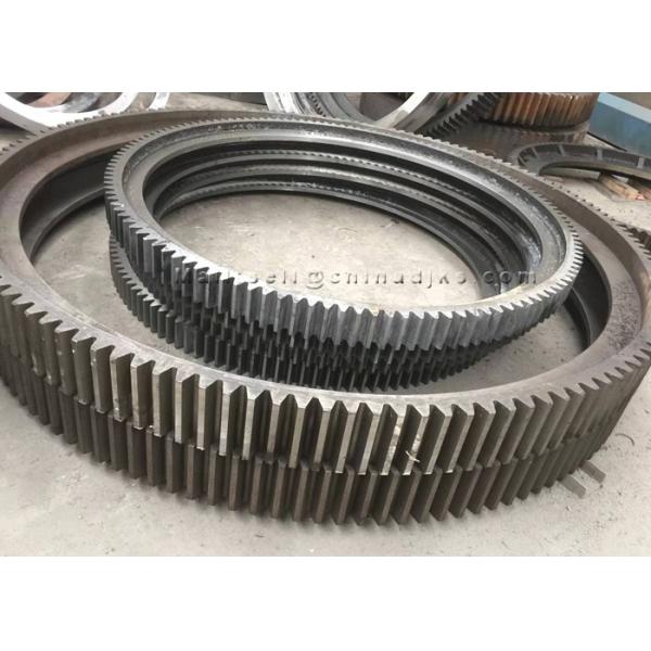 6,5M Internal Teeth 1400HP Rotary Kiln Girth Gear