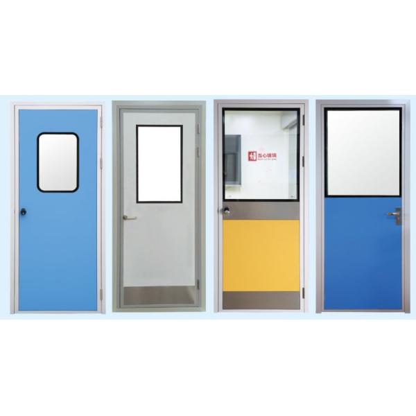 Epoxy Floor Dust Free Environment HEPA Door Electronic Clean Room