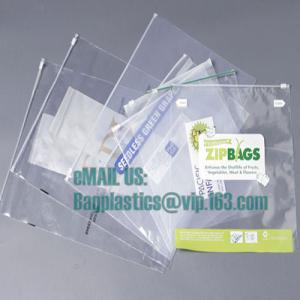 LAMINATED SLIDE seal bag, Slider seal, Slider lock, Slider grip, Slider zip,
