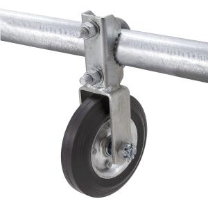 China Hot Galvanized Metal Chain Link Fence Rolling Gate Carrier Wheels on sale
