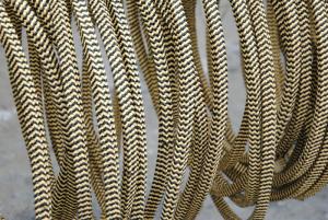 China Graphite PTFE and Aramid Fiber in Zebra Braided Packing on sale