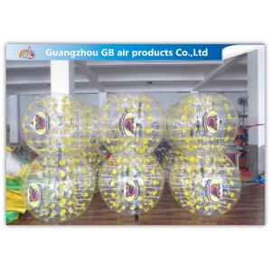 Bright Color Knocker Inflatable Rolling Ball Suit , Inflatable Sumo Ball For
