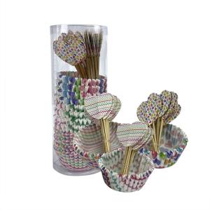 Dessert Greaseproof Muffin Wrapper Cupcake Paper Cups