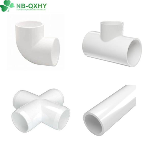 Environment Friendly UPVC Thread Plastic Water Pipe Fitting for QX 1-1/4 prime