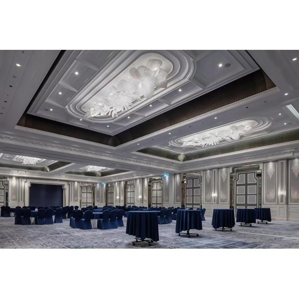 Light Luxury Simple Non-standard Engineering Lamp Glass Staircase Chandelier