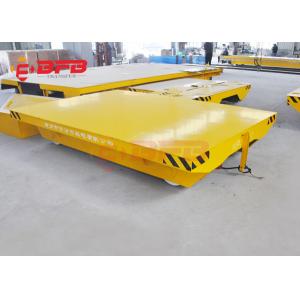 Steel Sand Blasting Motorized Transfer Trolley Workshop Frame Type