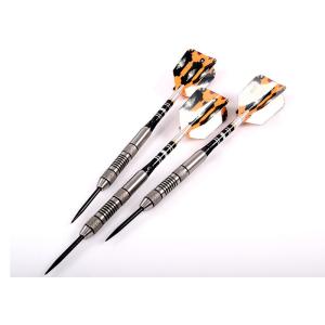 Color Coated Steel Tip Tungsten Darts With Shafts Flights