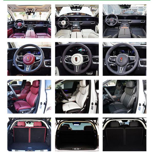 690Km Range Hongqi E-Hs9 2022 Qiyue 7 Seats Auto Maximum Speed 200km/h Energy Vehicle