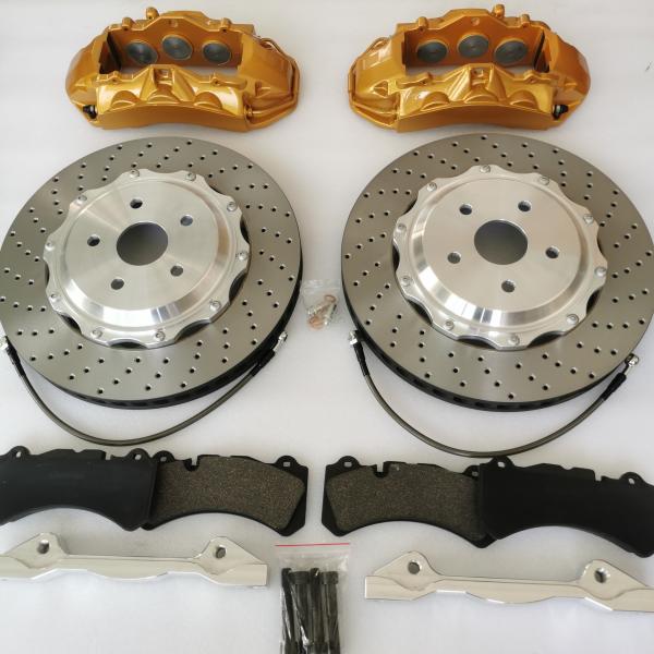 7075 Aluminum 6 Pot Brake Kit AMG6 Caliper 380*36mm Disc For 20in Wheel