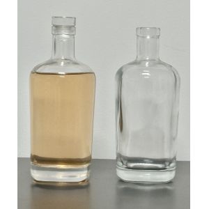 750ML Whiskey Glass Bottle -Customization, Super Flint Glass Bottle, American