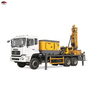 CSD200A Hydraulic Air DTH Mud Pump Integrated Dongfeng Truck Water Well Drilling Rig