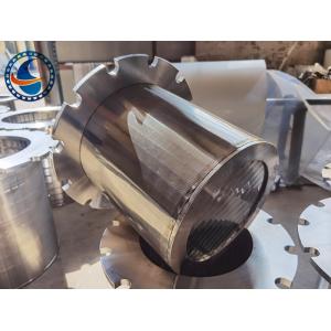 Corrosion Resistant 500mm Length Duplex Steel 2205 Wedge Wire Screen Strainer