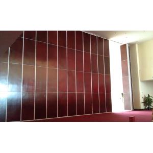 Good Sound Insulation Office Sliding Partition Walls , Aluminium Frame Movable