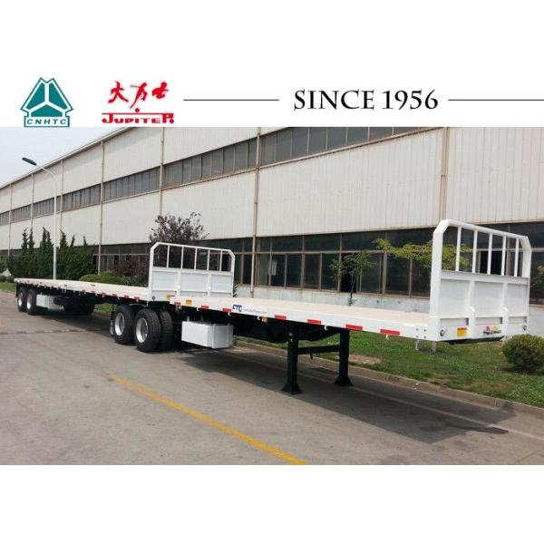 Buy 60T Payload Superlink Interlink 20ft Flatbed Semi Trailer at wholesale prices