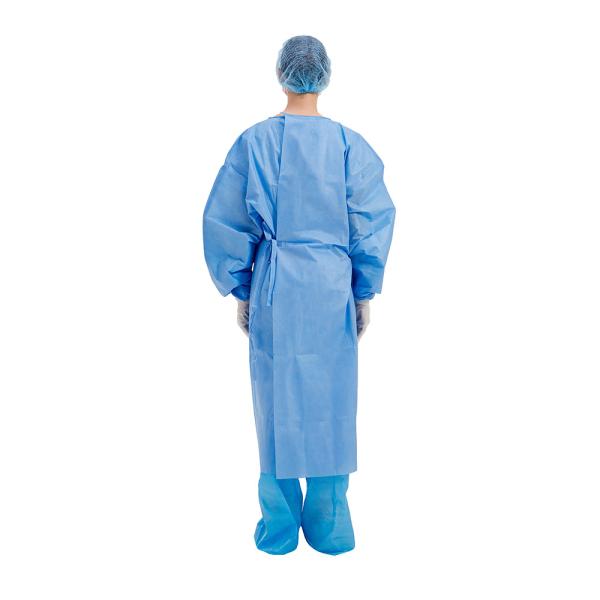 Buy 120x85cm Disposable Isolation Gown SMETA Certificate at wholesale prices