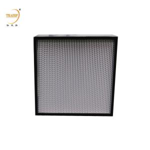 H14 Aluminum Deep Pleat Laminar Flow Hood HEPA Air Filter For HVAC System