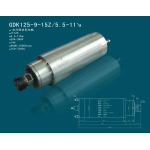 high speed spindle spindle type: GDK125-9-18Z/5.5-11 Rev(r/min):9000-18000 Power(kw):5.5 T