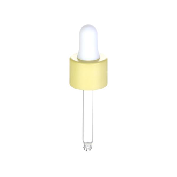 Buy Screw on Cosmetic Glass Dropper Pipette with Smooth Aluminium Cap at wholesale prices