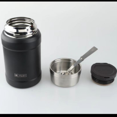 Outdoor Stainless Steel Vacuum Food Container 800ml Capacity
