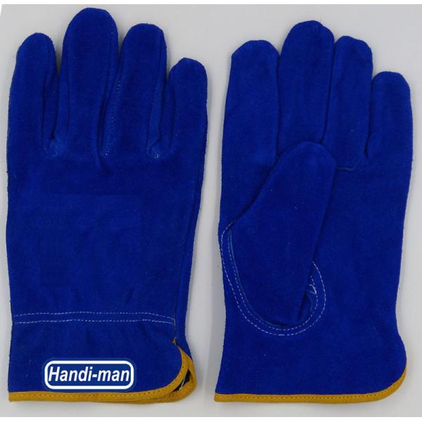 Buy 10 inch Cow Split Leather Working Gloves at wholesale prices