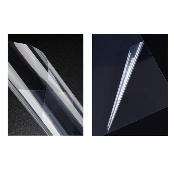 High Shrinkage 55%-75% PETG Shrink Film For Label Printing Smooth Matte Polyester Film