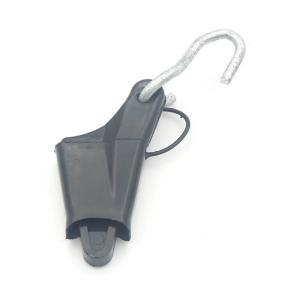 Quality Hot-dip Galvanised Telecom Fiber Optic Drop Cable Clamp For 1 Copper Pair for sale