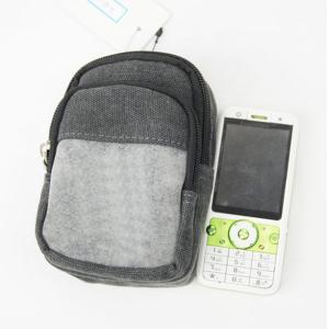 Canvas Mobile Phone Belt Pouch / Phone Holder odm-r16