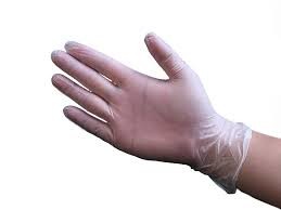 Smooth Surface PVC Disposable Medical Gloves With Great Elasticity