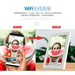 1280*800 Wifi LCD Screen 10 Inch Digital Photo FrameMedia Player For Indoor