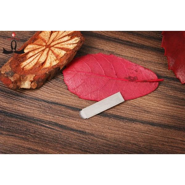 Medical Stainless Steel Hard Shape Microblading Blade 0.20mm #18U Silver Tattoo